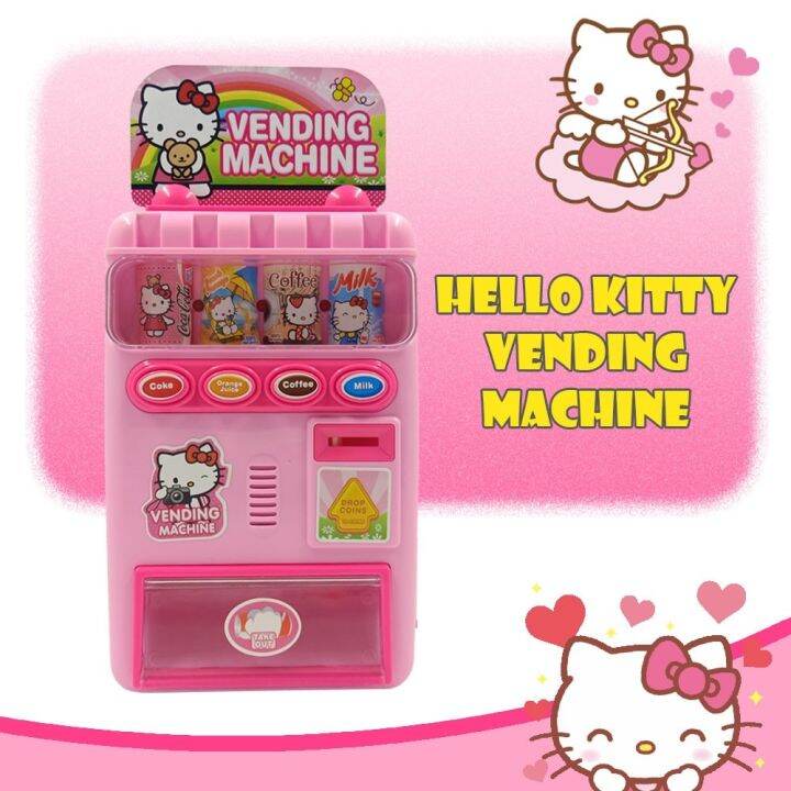 Hello kitty Frozen Vending Machine Toy with Lights and Talking Sounds