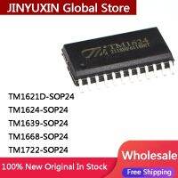 10ชิ้น100% TM1624 TM1621D ใหม่ TM1639 SM1668 TM1722 SOP24สินค้าขายส่งในสต็อกชิปวงจรรวมหม้อแปลงไฟแอลอีดี