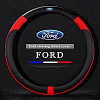 ฝาครอบพวงมาลัยรถยนต์ Ford,อุปกรณ์ตกแต่งรถยนต์ที่หุ้มพวงมาลัยทำจากหนังเทียมใช้ได้กับรถฟอร์ดทุกรุ่น