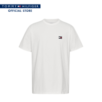 Tommy Hilfiger เสื้อยืดผู้ชาย รุ่น DM0DM17870 YBR - สีขาว