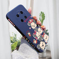 Case4you สำหรับ Huawei Mate40 Mate 40 Pro Mate 40 Pro Plus เคสซิลิโคนลายการ์ตูนดีไซน์น่ารักขอบปกป้องกล้องแบบเต็ม