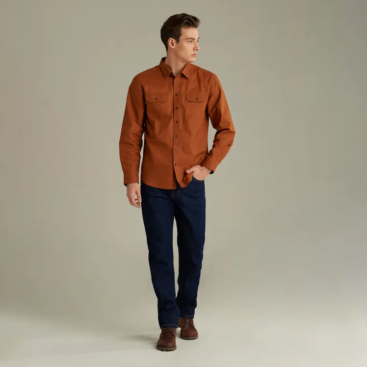mc-jeans-เสื้อเชิ้ตแขนยาว-ผู้ชาย-สีน้ำตาล-camping-collection-mslz170