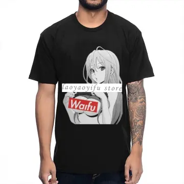  Ahegao Anime Girl With Tongue and Hands Out Weeb T-shirt :  Clothing, Shoes & Jewelry