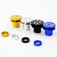 British Flag Nut Bolt For Brompton Bike Bicycle Rear Shocks Suspension Bolt Screw Nut or Seatpost Clamps Fastener 2g Aluminium