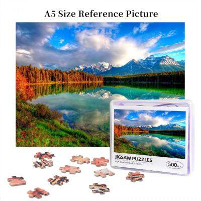 Scenery Wooden Jigsaw Puzzle 500 Pieces Educational Toy Painting Art Decor Decompression toys 500pcs