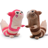 Pokemon Plush Toy Furret ตุ๊กตายัดไส้ Elf Peluche อะนิเมะน่ารักอนุพันธ์โครงสร้างโครงกระดูกสามารถ Bent Kids Christmas Gifts