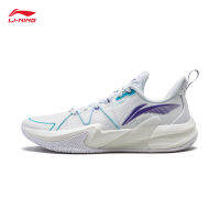 สินค้าใหม่ตามฤดูกาล Li Ning ความเร็วเบา1.5รองเท้าบาสเก็ตบอลรองเท้าบุรุษ23ใหม่รองเท้าสำหรับนักกีฬามืออาชีพบาสเก็ตบอลเด้งระบายอากาศได้ ABAT101สีฟ้าครามเมฆ