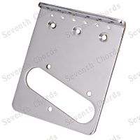 WK-Chrome 6 String TL Electric Guitar Bridge Baseplate (install 3 left and 3 right style Bridge Saddles)