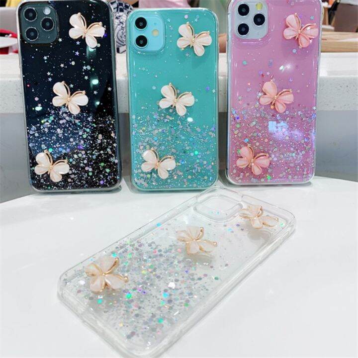 cold-noodles-glitter-bling-3d-butterfly-สำหรับ-samsung-galaxy-a51-a71-a11-a21-a31-a21s-a41-a10-a20e-a20-a30s-a40-a50-a70-a80ฝาครอบ