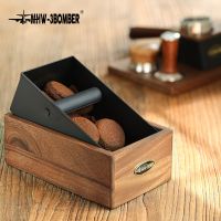 MHW-3BOMBER Walnut Knock Box ถังเคาะผงกาแฟ ทำจากไม้วอลนัท ขนาด 1.5 L