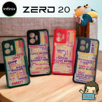 เคส Ultra Hybrid ขอบยางกันกระแทก ฝาหลังใส (คละลาย) สำหรับ Infinix Zero 20