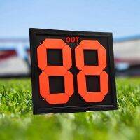 Substitution Card for Competition Practice Double-Sided Display 2-Digit Substitution Card