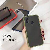 [Small M trend phone case][เทรนด์เล็ก M เคสโทรศัพท์] เคส Vivo Y11 Y17 Y15 Y12 Y20 Y20s กรัม Y12s Y91 Y91i Y91c Y93 Y95 Y31 Y76 Y53 Y35เคส Sarung Dof ใสป้องกันการกระแทก