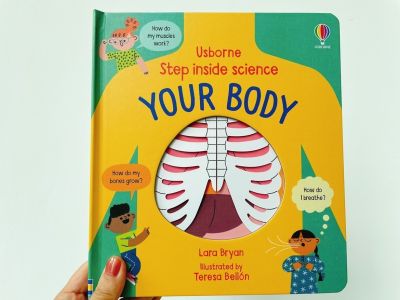 Usborne Step inside Science :YOUR BODY มาเจาะลึกเข้าไปสำรวจภายในร่างกายของเรากันเถอะ!