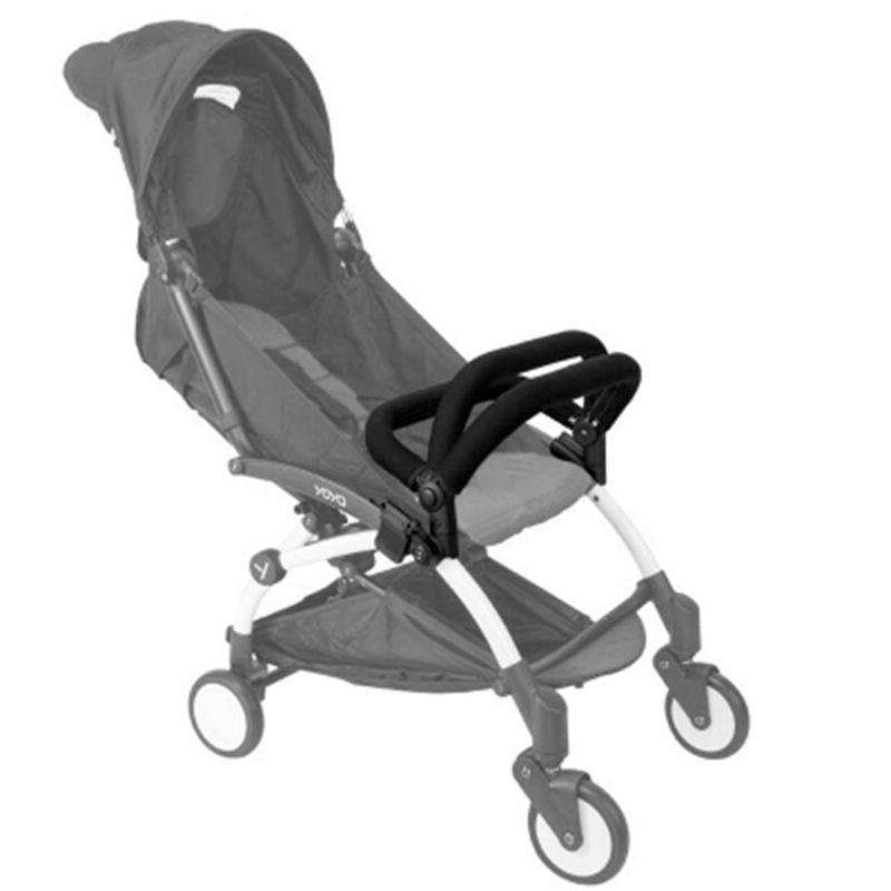 Anti-Bacterial Wheelchairs Waterproof Baby Stroller Zipper Armrest Sweat Absorbing Soft PU Leather for Yoyo Yoya Stroller Brown