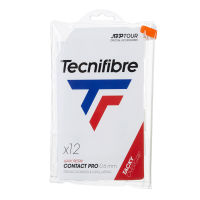 Tecnifibre เทปพันด้าม/กริ๊ปพันด้ามไม้เทนนิส Contact Pro x12 Overgrips Tape Racket Tennis ( 52ATPCON12 )