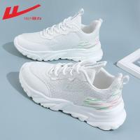 ✸♞✖ Pull back womens shoes sports shoes womens 2023 autumn new breathable mesh casual shoes womens soft-soled running shoes ultra-light