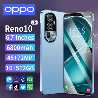 ใหม่ โทรศัพท์มือถือ OPPQ Reno10 5G Phantoms โทรศัพท์ 6.7 HD+ รองรับ2ซิม Smartphone 4G/5G แรม16GB รอม512GB โทรศัพท์ถูกๆ Android13.0 Mobile phone รองรับภาษาไทย ระบบนำทาง มือถือแรงๆ เหมาะสำหรับ Facebook ไทย โทรศัพท์เล่นเกม มือถือ