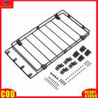 LeadingStar RC ฐานวางสัมภาระหลังคาโลหะของแท้สำหรับ1/10 LC80เรือลาดตระเวนตีนตะขาบ RC อุปกรณ์ของเล่นตัวถังรถ