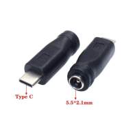 DC 5.5x2.1mm Female Jack to Micro USB / Type C/ Mini USB Male Plug DC Power Connector 5.5x2.5mm DC Power Adapter