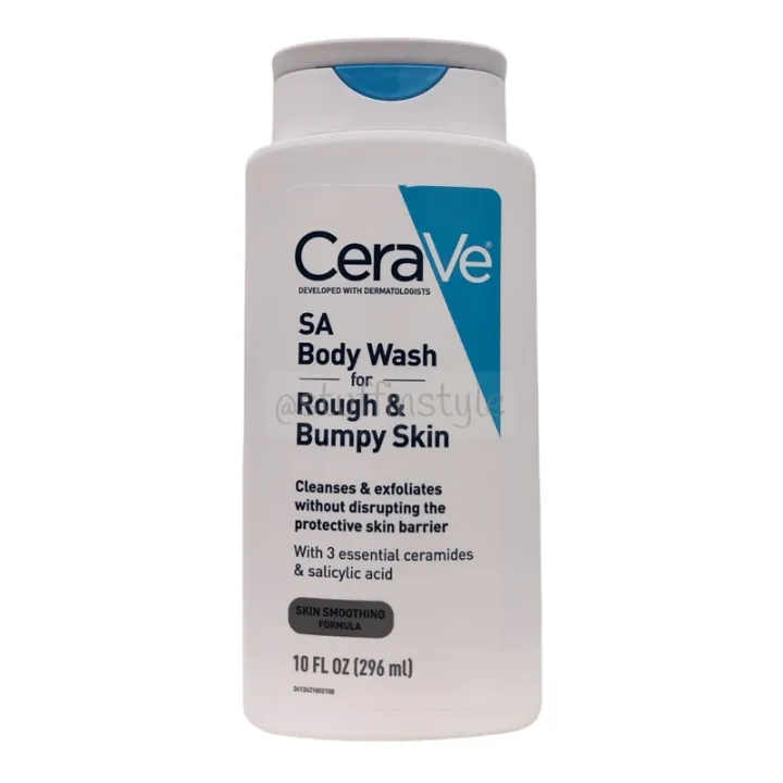 body wash Cerave SA Body Wash for Rough and Bumpy Skin 10 fl oz 296ml