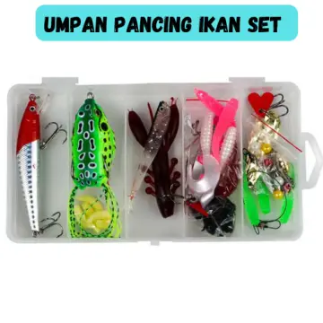 Jual Umpan Pancing Ikan Set Fishing Bait Kit 45PCS// 45PCS// 91PCS