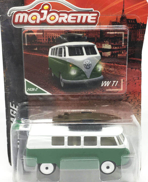 Majorette Volkswagen Edition Volkswagen T1 - Light Green diecast model