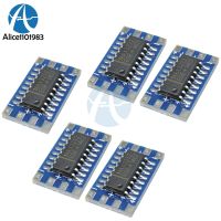 5PCS RS232 to TTL 3V 5V MAX3232 Serial Port Mini Converter Adaptor Module Board MAX3232CSE Elcetrical Levels Adapter