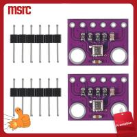 MSRC 2pcs ด้วย IIC I2C Breakout เซ็นเซอร์ความชื้นอุณหภูมิ BME280 3.3โวลต์ เซ็นเซอร์ความดันบรรยากาศ ความแม่นยำสูงและแม่นยำ ชั้นบรรยากาศ พีซีบี