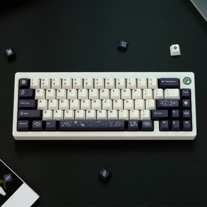 GMK Galaxy Keycaps 129 Keys Cherry Profile PBT Five-Sided Sublimation ...