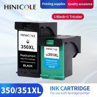 【CW】 HINICOLE 350XL 351XL Cartridge for 350 351 Color Ink Photosmart C4380 4480 4580 4270 4275 printer