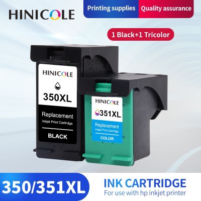 【CW】 HINICOLE 350XL 351XL Cartridge for 350 351 Color Ink Photosmart C4380 4480 4580 4270 4275 printer
