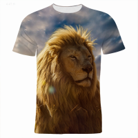 2023 NEW 2023 New Cartoon Anime the Lion King t Shirts Men Women Short Sleeve 3d Casual Streetwear Tops Tee fashion t-shirt