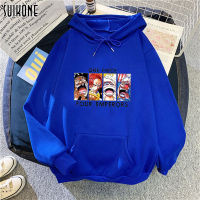 Suikone เสื้อสเวตเตอร์ลำลองมีฮู้ดทรงหลวมมีฮู้ดลายพิมพ์แขนยาวสเวตเตอร์แขนยาวเด็กหญิงเด็กชายแจ็คเก็ตแขนยาวลายการ์ตูนน่ารักสามารถสวมใส่ได้ทั้งชายและหญิง