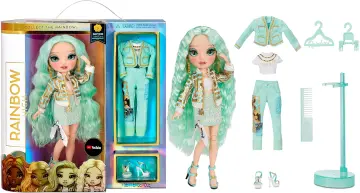 Rainbow High Series 3 Daphne Minton Fashion Doll – Mint (Light Green) with  2 Designer Outfits to Mix & Match with Accessories, Gift for Kids and