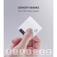 (Ele) Sonoff MINI สวิตช์อัจฉริยะ แบบ 2 ทาง ขนาดเล็ก 10A Ac 100-240V Diy เชื่อมต่อ Alexa Google Home สำหรับใช้ในบ้าน