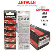 Pin AG3 LR41 LR736 329 Camelion 1.5V Pin cúc áo Pin nút áo Chuyên dùng cho