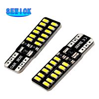 [Hot K] T10รถยนต์100ชิ้น LED 194 168 W5W 3014 SMD 24นำไฟปรับอัตโนมัติไฟถอยหลัง DC12V หลอดไฟข้าง