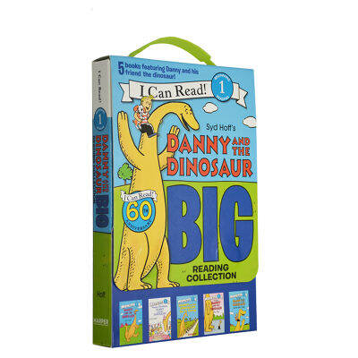 I can read stage 1 Volume 5 Danny and dinosaur English original picture books graded reading Danny and dinosaur childrens picture story books