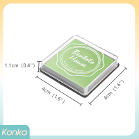 ✨ Konka 20pcs GIANT Ink Pads แผ่นแสตมป์หลายสีสำหรับ DIY CRAFT scrapbooking Ink Pad