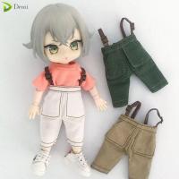 DEMI คุณภาพสูง สำหรับ ob11 obitsu11 1/12ตุ๊กตา BJD กางเกงตุ๊กตาแฟชั่น เสื้อผ้าตุ๊กตาหลวม กางเกงขายาวตุ๊กตา กางเกงขายาวลำลอง