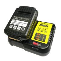 DCB112 Lithium Battery Charger Lithium Battery Charger for Dewalt 10.8V 12V 14.4V 18V 20V DCB206 DCB205 DCB204 DCB203 DCB120 DCB105 EU Plug