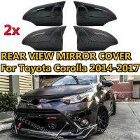 Hans1 Rear Side View Rearview Mirror Cover Corolla 2014-2017 W/Signal Car Accessories 2X Caps