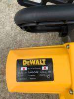 [[ส่งฟรี ไม่ต้องใส่โค้ด]] เลื่อยไฟฟ้ามีสาย Dewalt 220v Modelรุ่น 405 บาร์ 11.5นิ้ว งานสวยทนน้ำหนักเบา