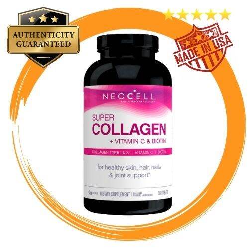 NeoCell Super Collagen (Types 1 & 3) + Vitamin C with BIOTIN 250 ...