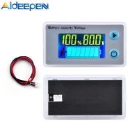 Aideepen DC10-100V B-Attery ตัวบ่งชี้ความจุดิจิตอล LED ทดสอบโวลต์มิเตอร์ตรวจสอบสำหรับกรดตะกั่ว/ลิเธียมโพลิเมอร์/ ลิเธียมเหล็กฟอสเฟต /Nimh