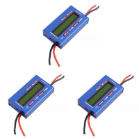 3X Digital Wattmeter Watt Meter Power Meter DC 60V 100A Balance Voltage Battery Checker