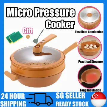  Pottery Clay Non-Stick Micro Pressure Cooker
