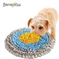 Durable IQ Dog Puzzle Toys Interactive Food Dispensing Small Large Dog Snuffle Mat Pet Puppy Sniffing Slow Feeding