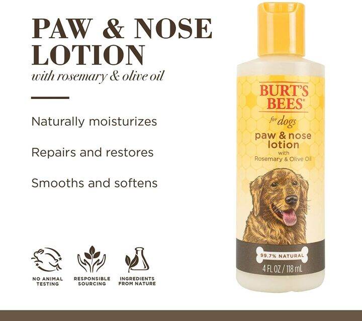 is burts bees safe for dogs